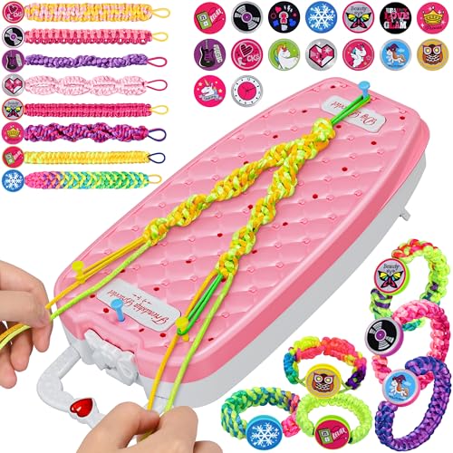 Dpai Friendship Bracelet Making Kit for Girls,DIY Arts and Crafts Toys,Jewelry String Maker Kit,The...