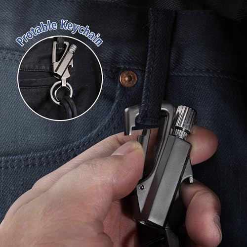 Encendedor Multiusos Reutilizable Resistente al Viento Negro miniatura 4