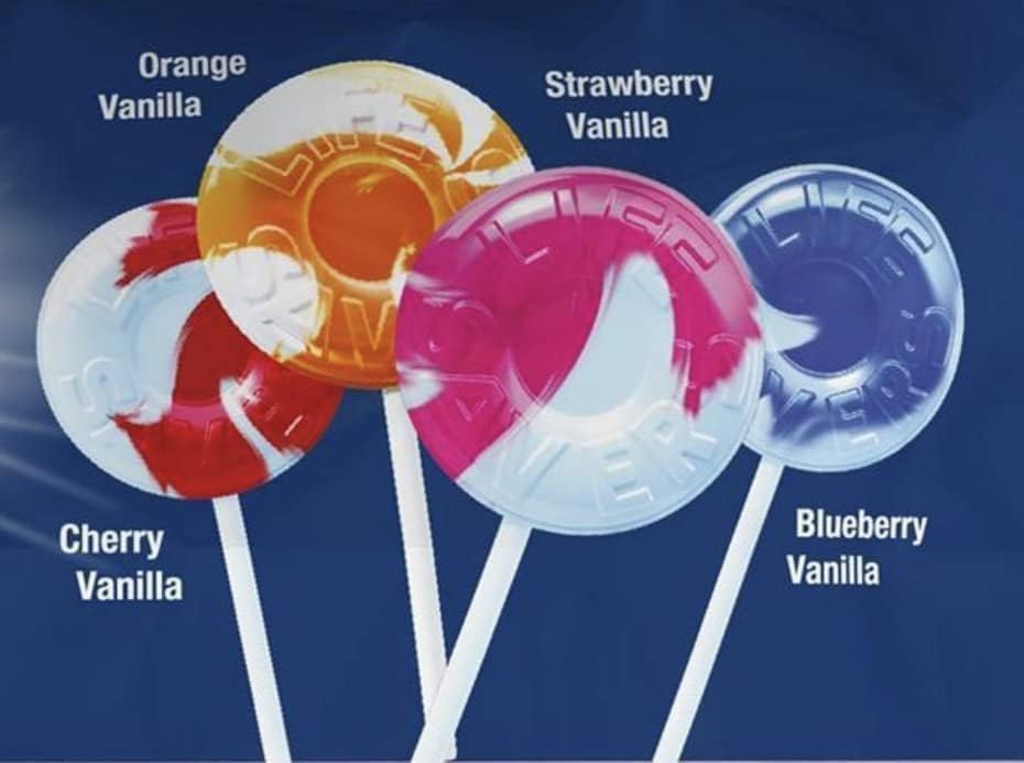 Life Saver Swirl Lollipops 60 Count Summer Candy Seasonal Bulk Swirled Suckers – Assorted Fruit & Vanilla Flavors - image 2