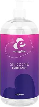 EasyGlide Silicone Lubricant   Silicone Lube Compatible with Latex   Stays on under Water   1000ml