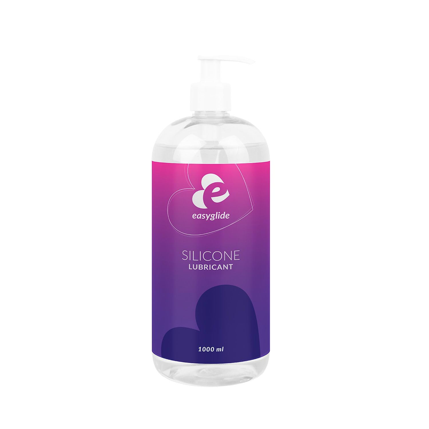 EasyGlide Silicone Lubricant – Silicone Lube Compatible with Latex – Stays on under Water – 1000ml