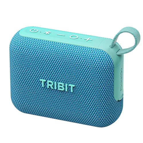 Image of Tribit PocketGo Portable Wireless Bluetooth Speaker with 7W Stereo Sound, IP68 Waterproof Dustproof, 20H Playtime, Custom EQ, BT6.0 & TWS Pairing, Supports TF Card, Ideal for Travel, Outdoor, Gifts
