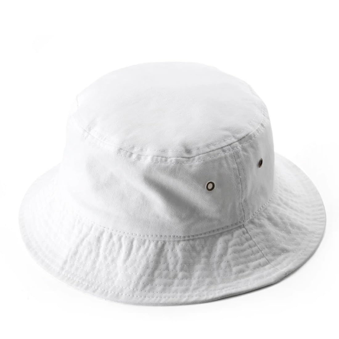 KeepSa Sombrero de Pescador de Mezclilla Color sólido Verano Gorras para el Sol Hombre/Mujer 100% Algodón Plegable Cubo Pescador Sombrero Retro para Verano Playa de Arena Vivac Dar un Paseo