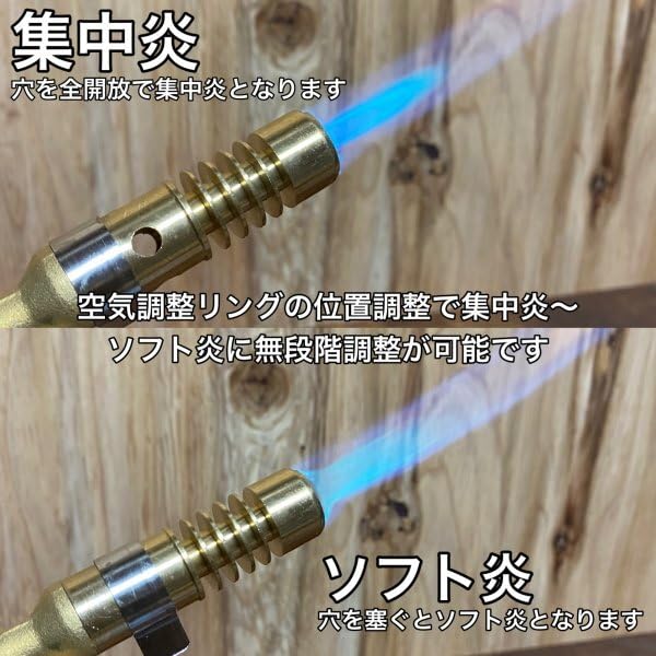 Amazon | 733 真鍮製 ガストーチバーナー ガスバーナー キャンプ