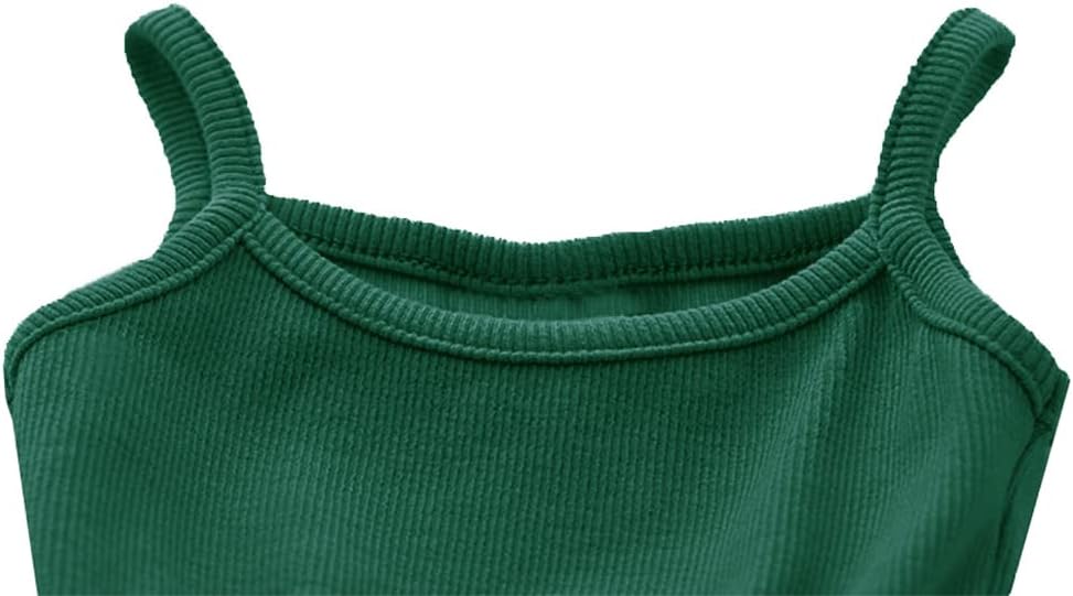 GSVIBK Baby Girls Tutu Dress Sleeveless Toddler Cotton Tulle Skirt Princess Party Prom Dresses - Image 2