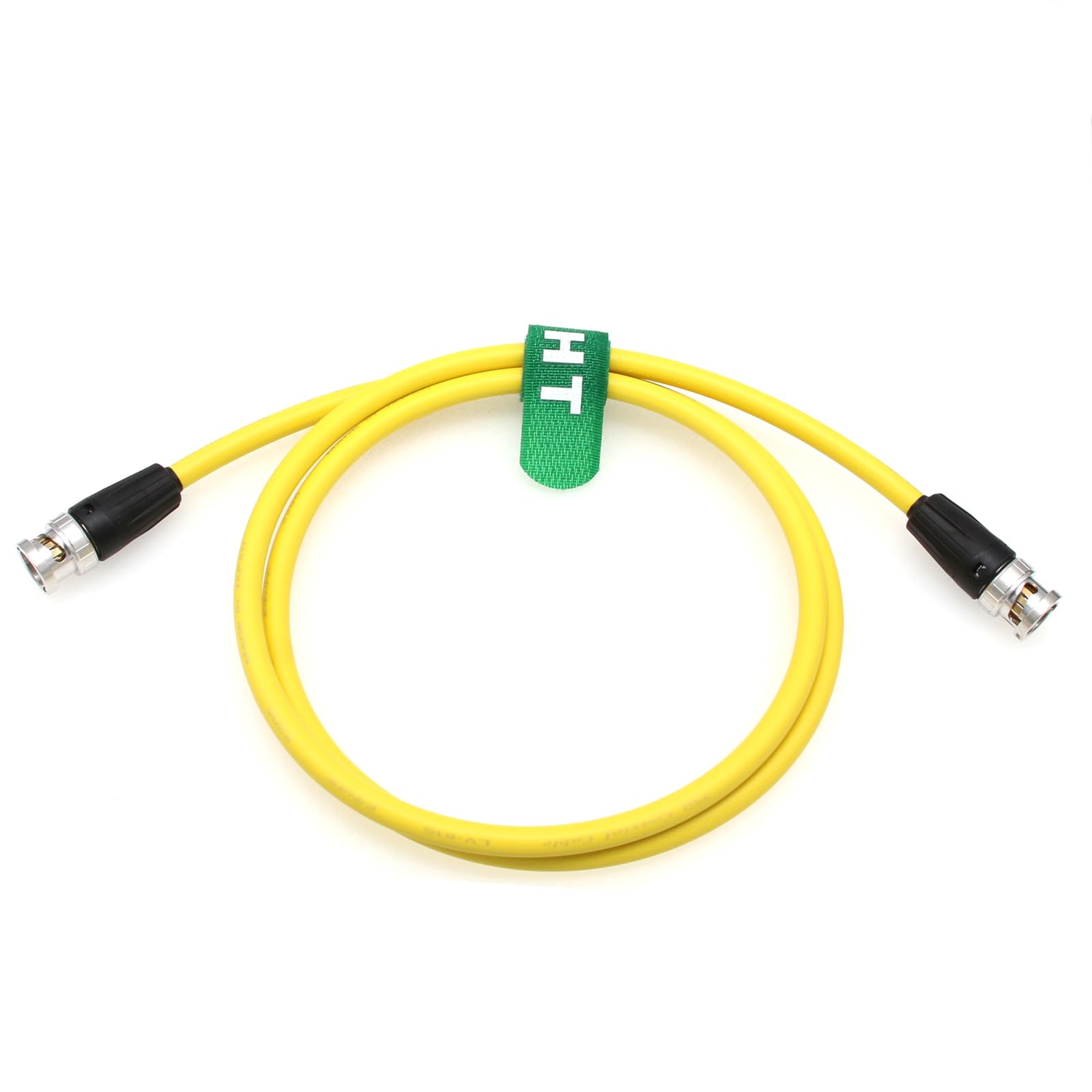 HangTon 4K 12G SDI Raw Video Cable for Sony FS7 FX9 FX6 Camera Blackmagic SmallHD Atomos Monitor Right Angle BNC Canare LV-61S 75ohm Coaxial Shielded (30cm, Red