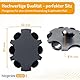 DIREKT ProWax MiniFit Cerumenfilter - Filter für Oticon Hörgeräte - Schützt vor Feuchtigkeit & Ohrenschmalz - 1,4 mm Durchmesser - 30 Stk. - 5er Pack - Schwarz