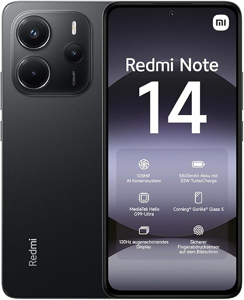 Xiaomi Teléfono Inteligente Redmi Note 14