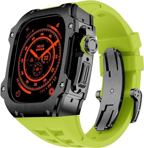 CEKGDB XeXX`[vP[X + o[vohj RM X^C Mod LbgAApple Watch Ultra 49MM Diy CLbgX|[co[pvuXbgANZT[(A)