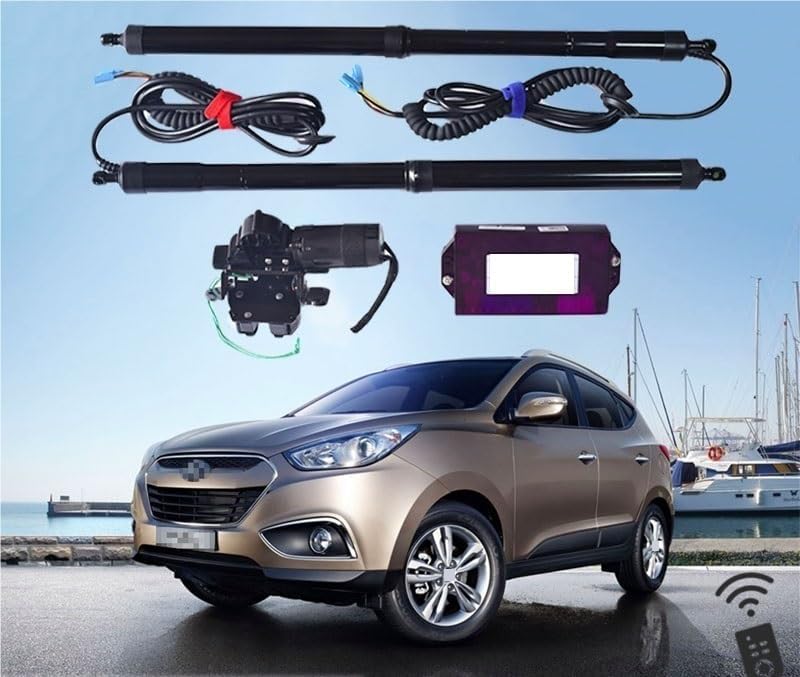 Electric Tailgate Of Trunk Electric Tailgate Control Of The Trunk Drive Car Lifter Automatic Trunk Opening Rear Door Power Gate Compatible With Hyundai IX35 2010+(With foot sensor)