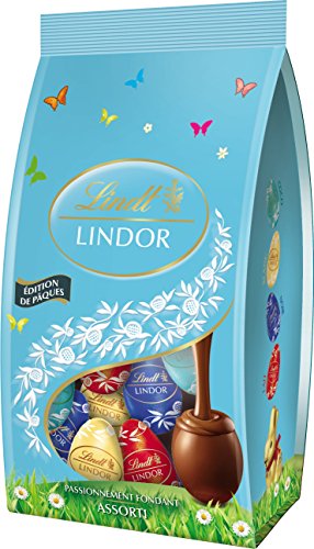 Lindt Sachet Oeuf Moyen Lindor Edition de Pâques 180 g - Lot de 2