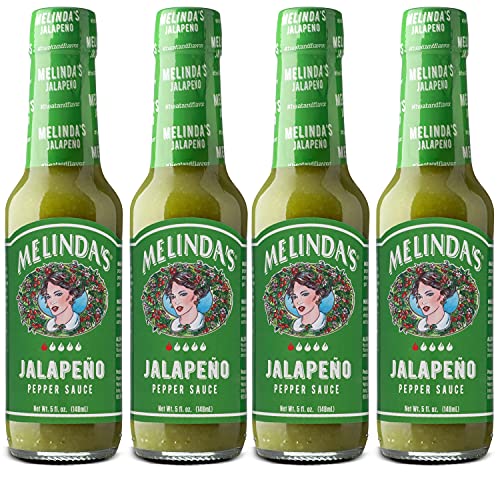 Melinda’s Jalapeno Hot Sauce, 5oz 4 Pack