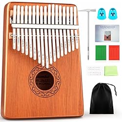 CAHAYA Kalimba 17 Keys Thumb Piano