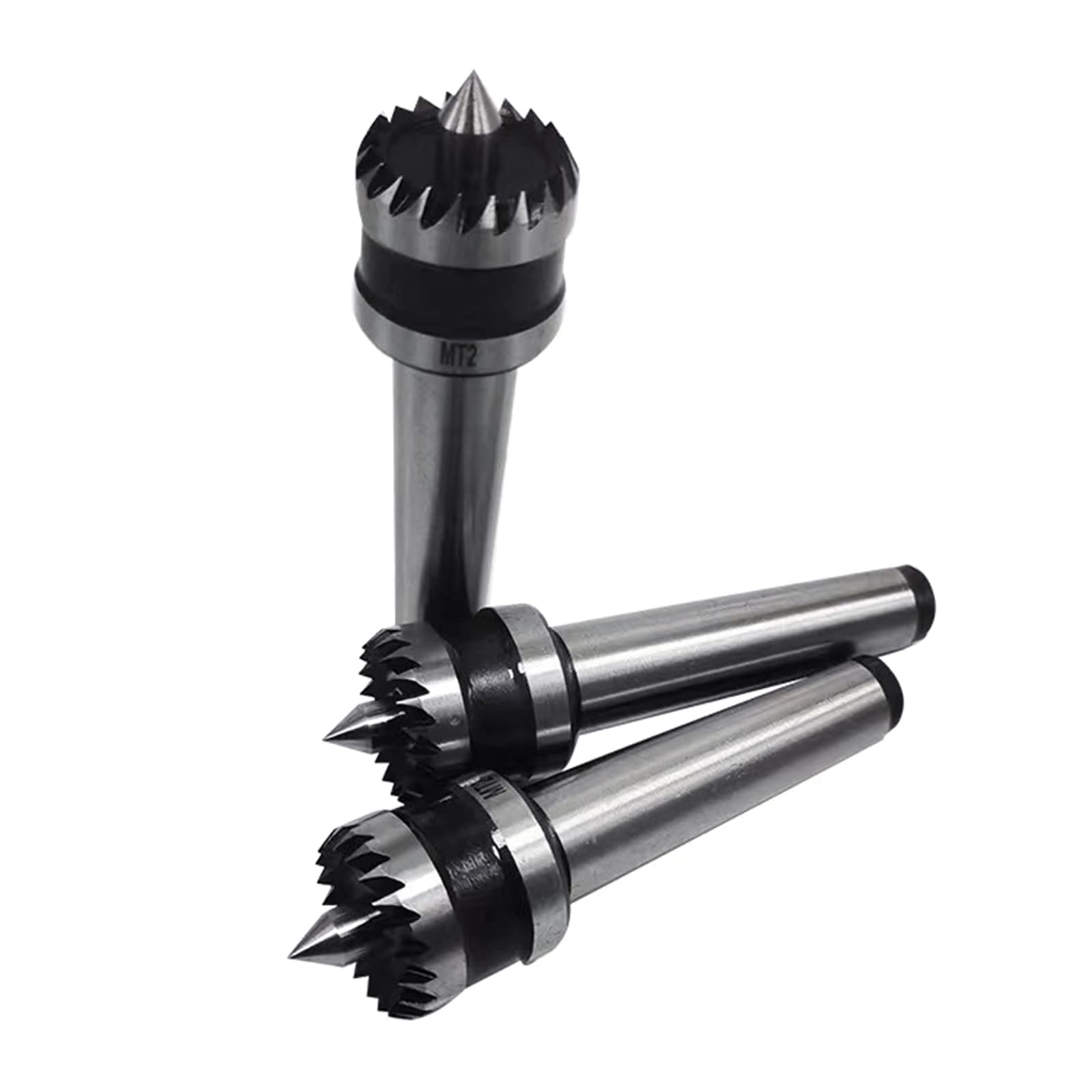 Live Center MT3 Per Tornio - Centro Girevole In Acciaio Per Tornio CNC, Alta Precisione - Foto 4