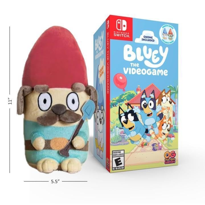 Bluey Gnome Plush Bundle Amazon Exclusive - Nintendo Switch