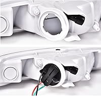 Vista 9 de G-PLUS Luces de señal de parachoques delantero compatibles con Mazda MX-5 Miata 1990-1997, luz de señal de estacionamiento montada en parachoques