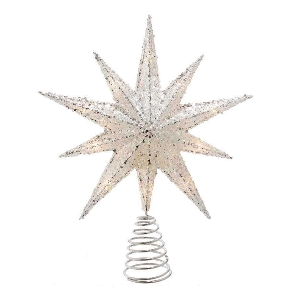 Estrella de Belén Kurt S. Adler de 12 pulgadas con 11 luces LED para copa de árbol navideño