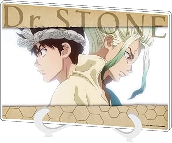Amazon.co.jp: Dr.STONE 03 石神千空&クロム[場面写イラスト]アクリル