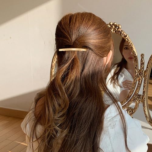 6 Pack de pinzas para cabello estilo francés miniatura 4