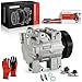 A-Premium A/C Compressor with Clutch Compatible with Nissan Altima 2.5L 2007-2012, Sentra 2.5L 2007-2012