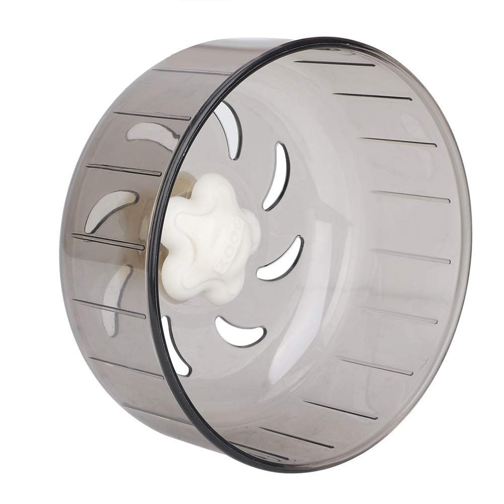 Rueda para hámster, 13cm/5.11in Rueda de ejercicio para animales pequeños rueda corriente silenciosa para jerbo enano sirio hámster rata ratones