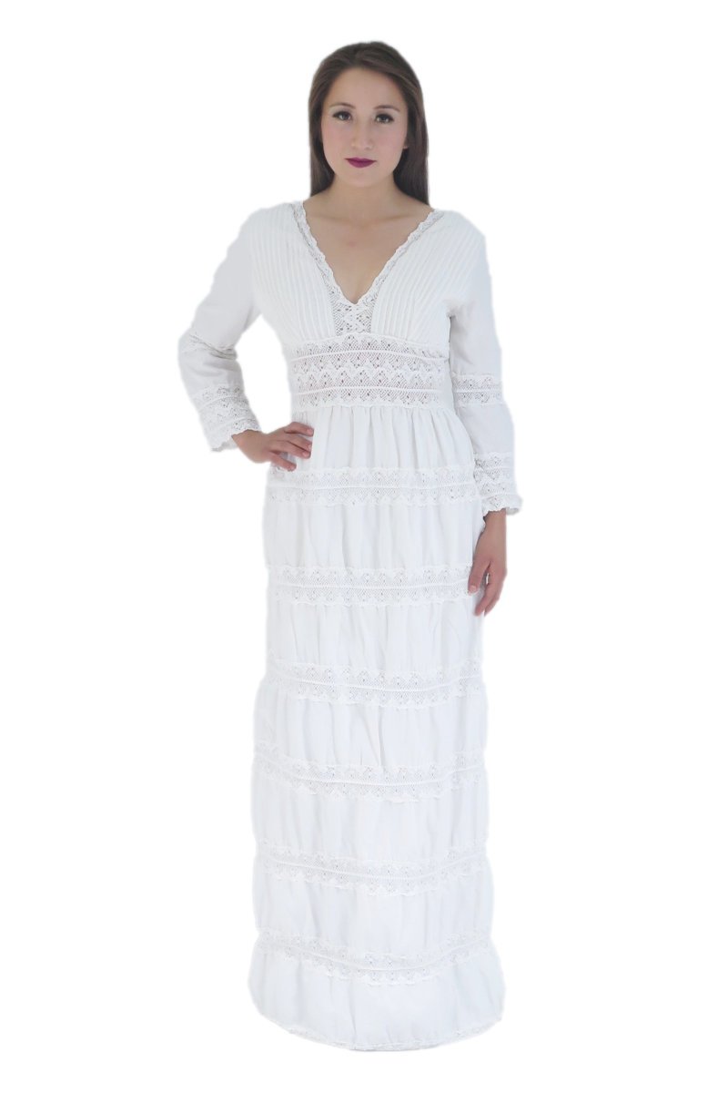 Mexican Clothing Co Womens Mexican Dress Huipil Wedding