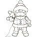 Product Works 48-Inch Pro-Line Animotion Waving Santa Christmas Decoration with 200 LED Lights