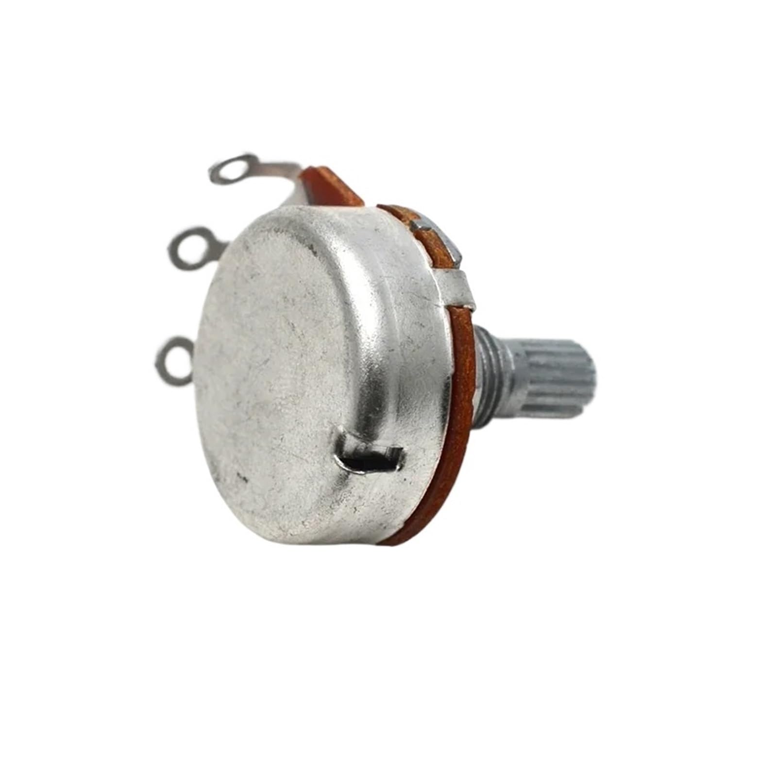 30 Uds A250K/B250K/A500K/B500K eje dividido 15mm potenciómetro de tono de volumen de guitarra for bajo eléctrico(250K Each 15pcs)