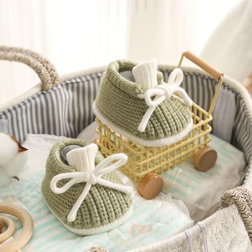 Baby Booties Newborn Baby Boots Cozy Toddler First Walker Shoes Soft for Infant Boys Girls2