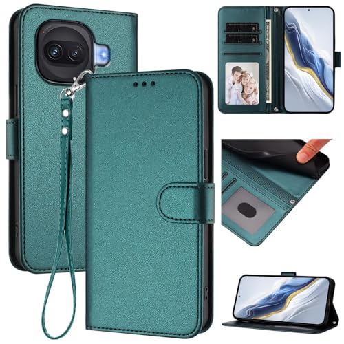 �X�}�z�P�[�X �Ή��@�� for Vivo iQOO 15R / iQOO Z11 Turbo �X�}�z�P�[�X�y�J�[�h�z���_�[�E�E�H���b�g�E�}�O�l�b�g�o�b�N���E�t���b�v�E�X�^���h�@�\�t���zGreen