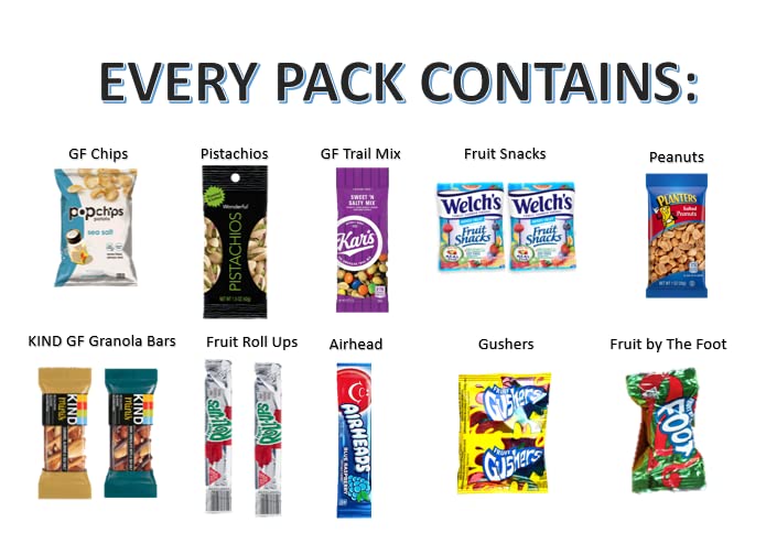 Miniatura 2 de Paquete de cuidado saludable sin gluten, bolsa de regalo seleccionada por Snack Mountain con bocadillos salados, dulces, de primera calidad,