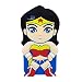 Mingfung 3D cute Superhero Cartoon Soft Rubber Silicone Back Case Cover Skin for iPhone 6 Plus 5.5-inch Black/Blue