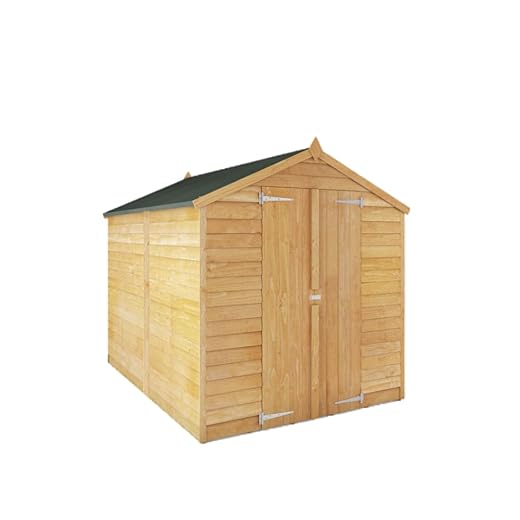 Waltons 8x6 Overlap Wooden Apex Shed