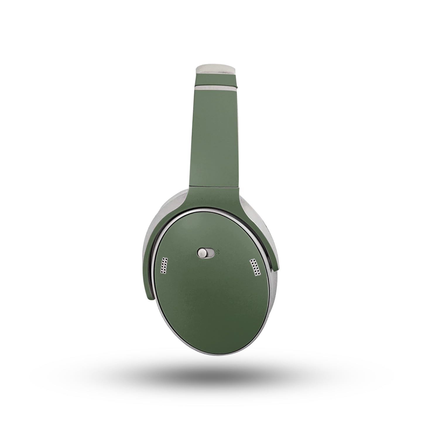 Headphone Skin Compatible with Bose QuietComfort Headphones (2023) - Solid Olive - Premium 3M Vinyl Protective Wrap Decal Cover - Easy to Apply | Crafted in the USA by MightySkins