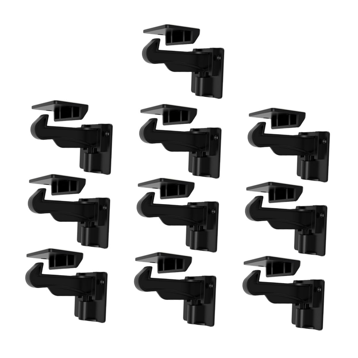 Mipcase 10 Cerraduras de Cajón a Prueba de Bebés Diseño Invisible y Material Abs para Armarios, Fáciles de Abrir por Adultos, Ideales para Seguridad Infantil Hogar