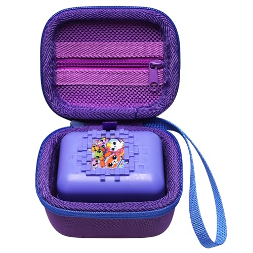 LTGEM Case Compatible with Bitzee Disney/Bitzee Magicals/Wizarding World Harry Potter Interactive Toy Digital Pet Provides Protection for Virtual Pets (Purple)