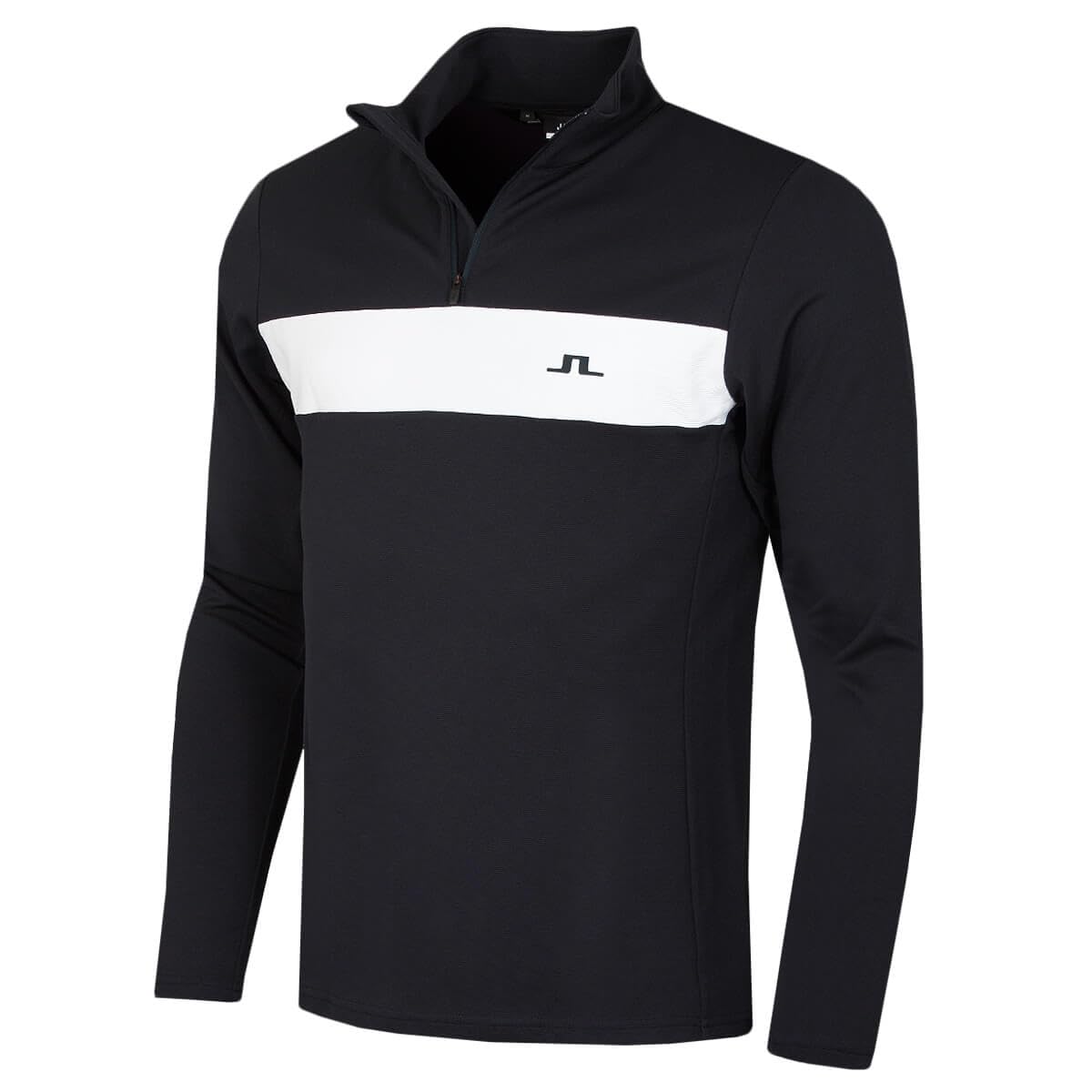 J.lindeberg Men's Jl Navy J Lindeberg Bran Mid Layer Sweater - Xxl