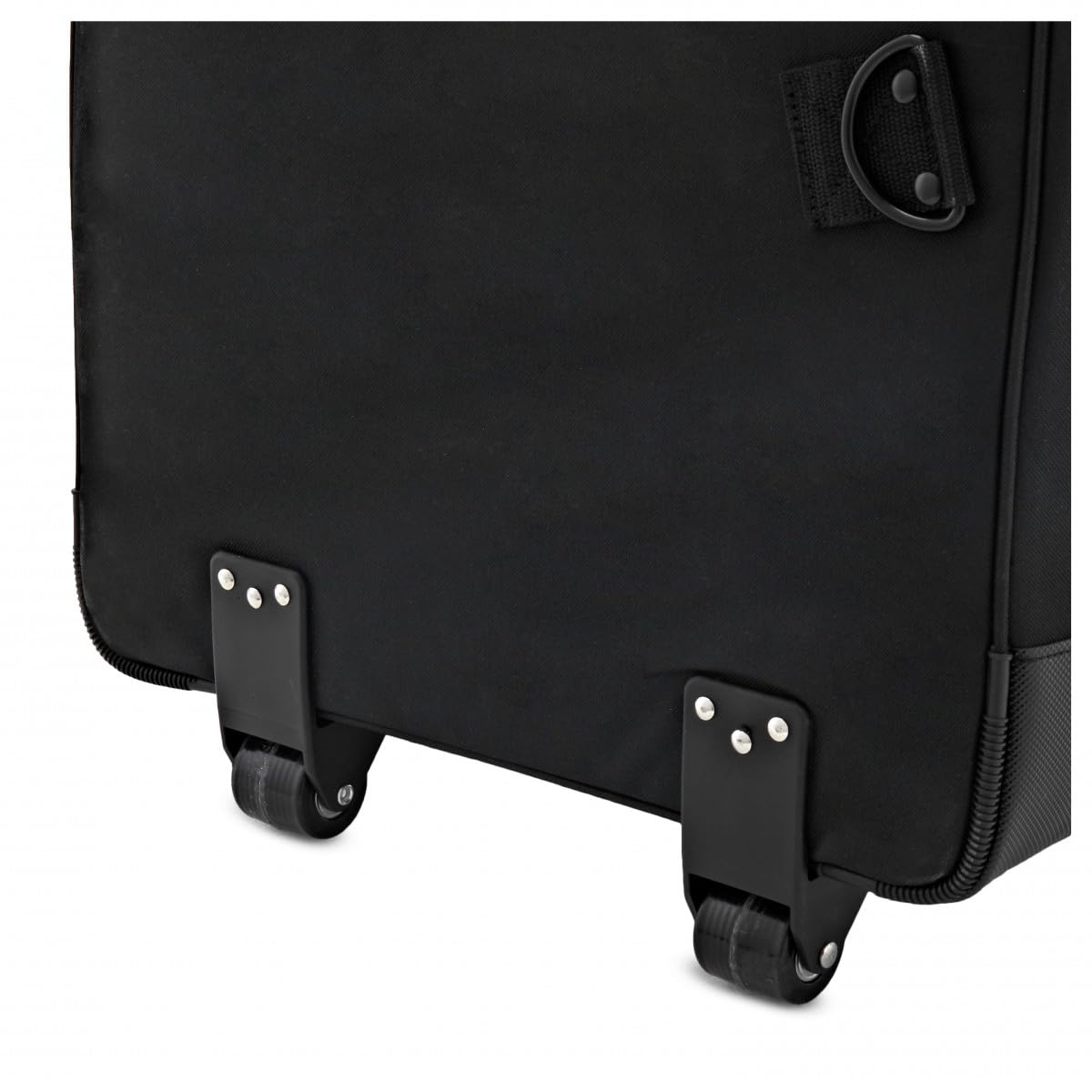 Estuche de Teclado 61 Teclas con Ruedas de Gear4music | Ruedas para un Transporte Fácil, Acolchado Reforzado 20mm, Tres Grandes Bolsillos de Accesorios