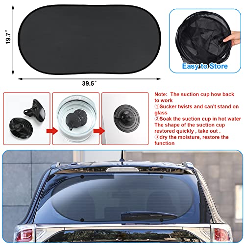 5-Packs-Car-Window-Screens-Mosquito-Net-for-Camping-Breathable-Mesh-Baby-Car-Window-Cover-for-Privacy-Blackout-Auto-Rear-Window-Sunshade-Protection-from-Bugs-UV-and-CarElegant-Style