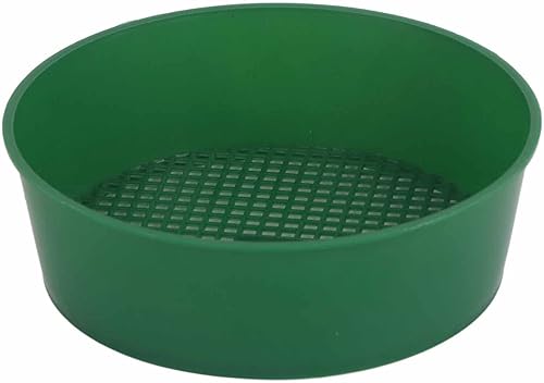 Miniatura 9 de Tamiz de jardín de malla, filtro redondo de malla de plástico, herramienta de jardinería para patio de jardín, herramienta de jardinería para