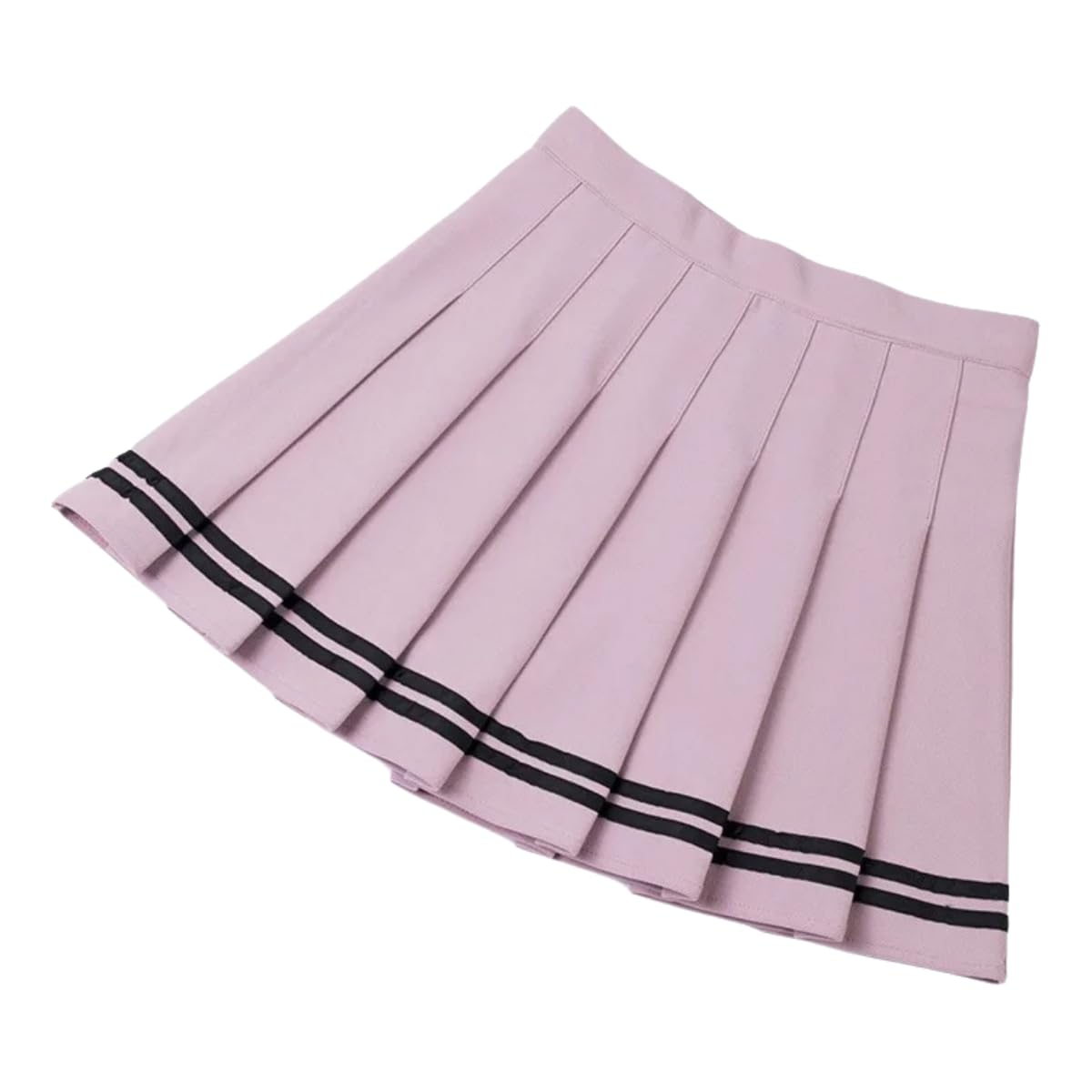 Jupe De Tennis Femme Plissée, Vêtements Sport pour Femmes Le Golf Et La Course Fitness -Purple-XL