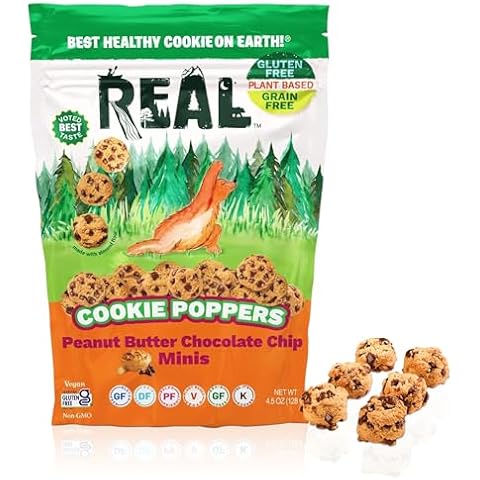 REAL Peanut Butter Chocolate Chip Mini Cookie Poppers Cover