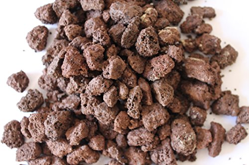 Preisvergleich Produktbild stoneeleven® Lavamulch rot braun - Körnung: 8-16 mm (5 kg)