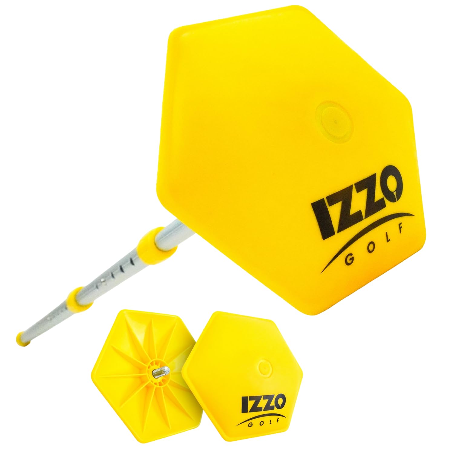 Izzo Unisex Golf Trip Stick, Yellow