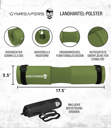 image for Gymreapers Barbell Squat Pad - Protective Bridge Pad For Hip Thrust, S