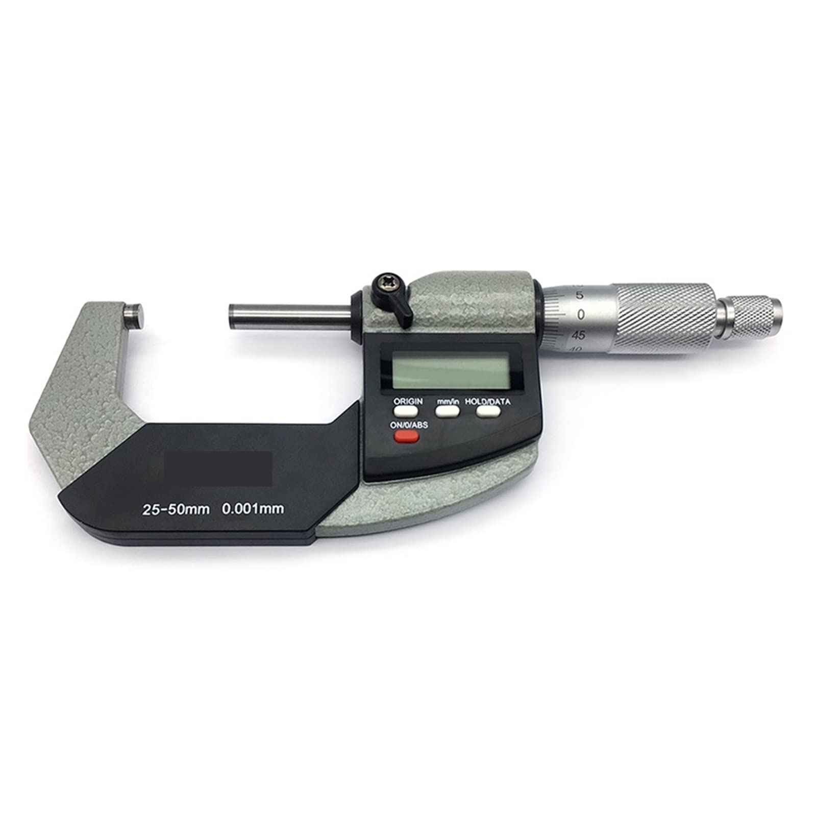 Micrómetro, 25-50mm 0.001mm Micrómetros electrónicos de Herramientas digitales calibrador Micrométrico Micrómetro Tip Herramienta medición