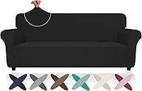 Vista 52 de ZNSAYOTX Funda de Sofá Súper Elástica para Sofá de Dos Plazas, Fundas de Sofá para Sala de Estar, Amigable con Perros y Mascotas, Protector