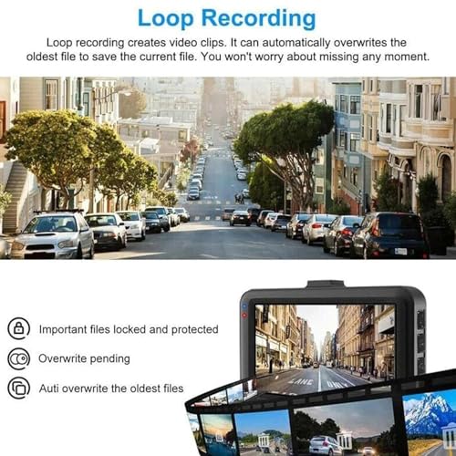 3 Inch 1080p Full HD Dash Cam for Cars - image 5