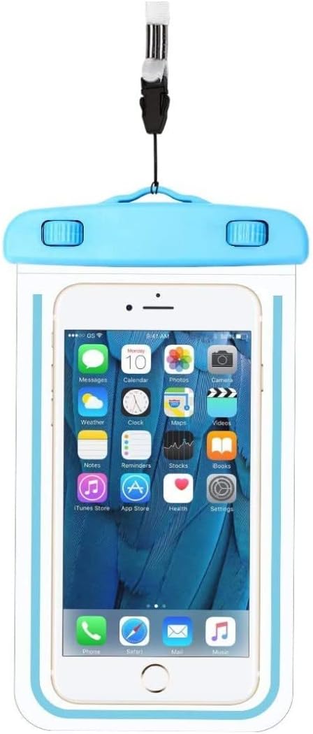 HUMBLE Universal Waterproof Smartphone Protective Pouch for Pool, Beach for All Smartphones-Random Color Multicolor-Pack of 1