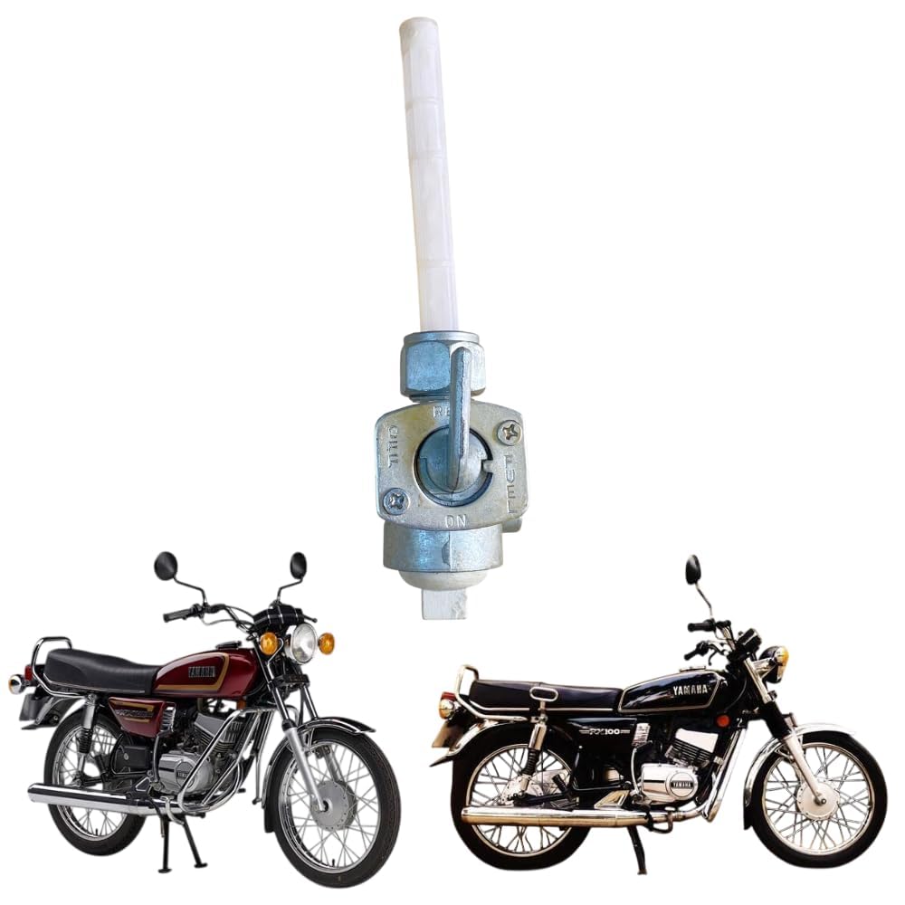 Road Religion® Petrol Fuel Tap T Knob Compatible with RX100, RX135 & RXG | Durable Fuel Cock Control Lever | Direct Fit Replacement Spare Part-image-1